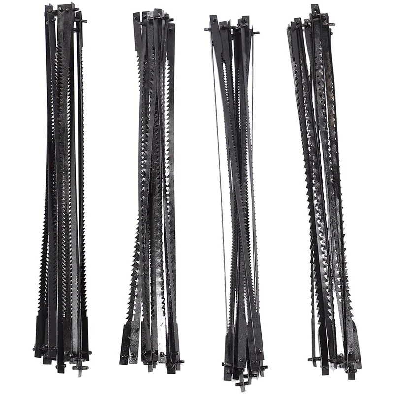 

12Pcs 5 Inch Pinned Scroll Saw Blades TPI 10/15/18/24 Power Tools Accessories For Woodworking For Diyers