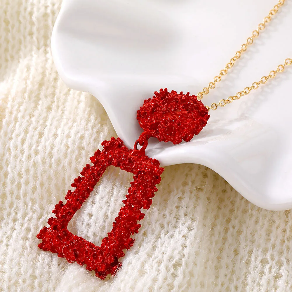 ALIUTOM 2020 модное массивное ожерелье для женщин Золотая цепочка металлическое