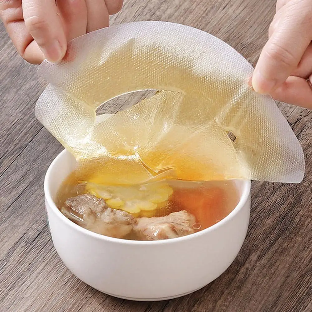 

30Pcs Non-woven Fabric Food Soup Oil Absorbing Film Baking Papers Kitchen Tool