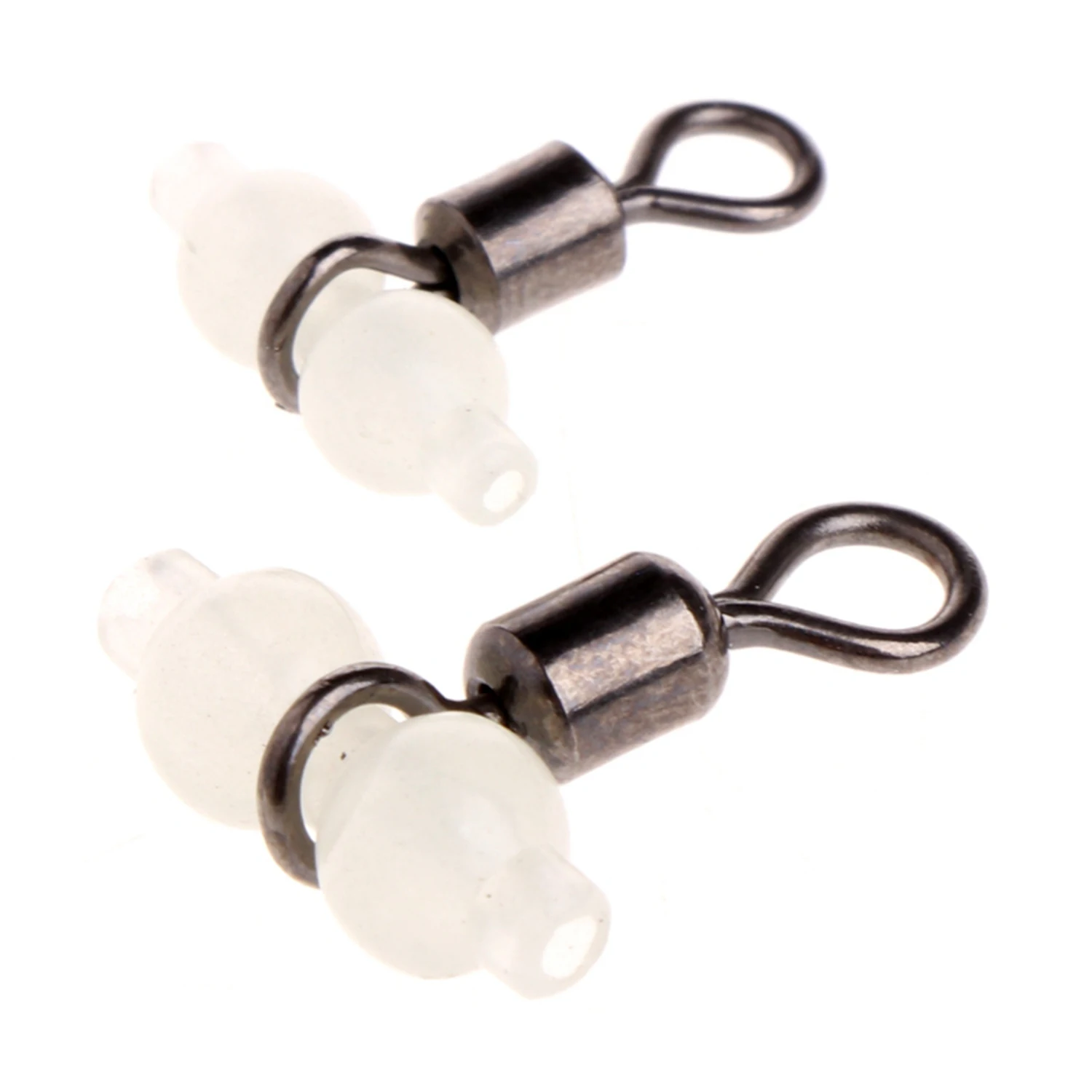 

20Pcs Luminous Fishing Swivels Rolling Swivels Sea Fishing Accessories Tackle Connector Rolling Swivels 3-Way Swivels, 10Pcs 15X