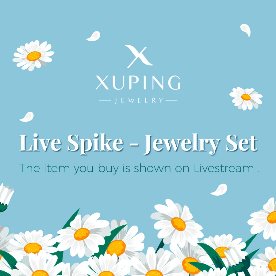 Xuping Jewelry Popular Fashion Live Spike Jewelry Set S3 S4
