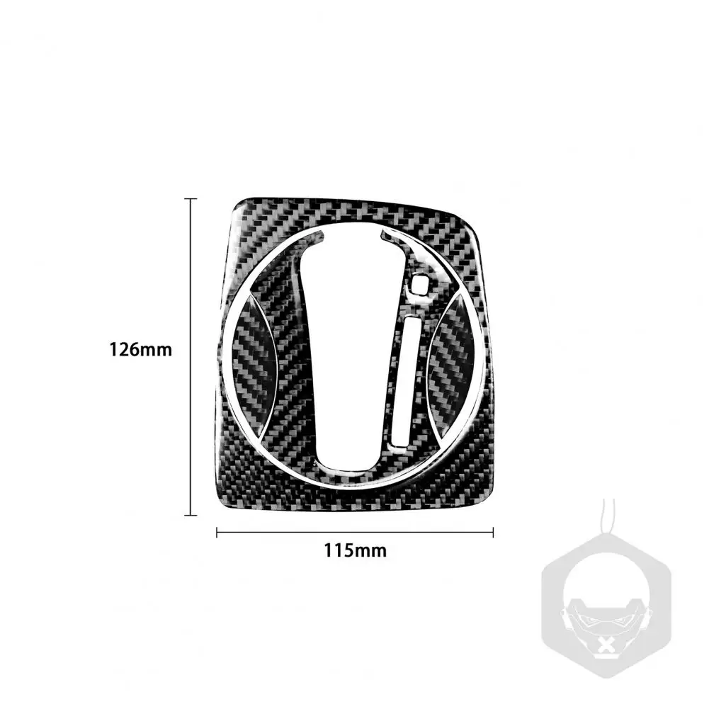 

4Pcs Shift Frame Sticker Scratch-resistant Self Adhesive Carbon Fiber Right Drive Automatic Gear Panel Decal for Honda Civic Gen