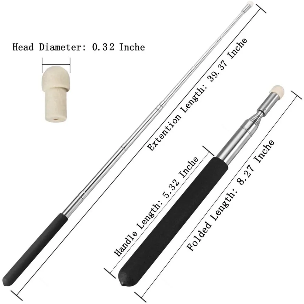

Telescopic Teachers Pointer Extendable Handheld Presenter Classroom Whiteboard Pointer Pen For Teaching Meeting