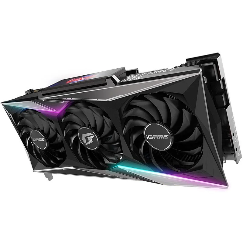 Красочная игровая видеокарта GeForce RTX 3070 Vulcan 8G 1725 МГц киберпанк 2077 E экстремальных