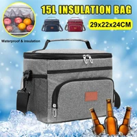 14l15l18l thicken picnic bag waterproof cooler bag lunch bag insulation box storage bag food insulation thermal bag for fresh