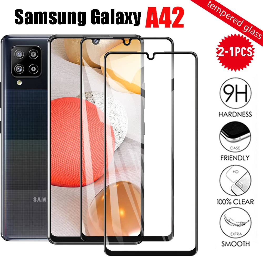 

1-2 шт Передняя пленка Защитное стекло для экрана Защитное стекло для Samsung Galaxy A42 5G Защитная HD премиум класса, закаленное стекло для samsung a42