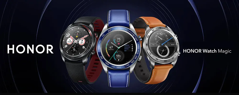 Huawei часы magic Honor часы Magic SmartWatch сердечного ритма водонепроницаемый трекер сна трекер рабочий SmartWatche