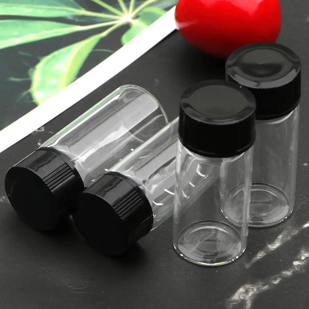 

5ml Glass Bottle Brown Screw Mouth Control Sample Bottle Small Bottle Lotion Sub-bottle Portable Travel Size