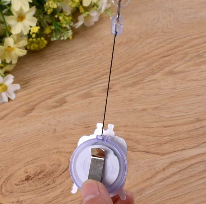 ID ремешок именной ярлык карты держатель значка катушки мультфильм выдвижной