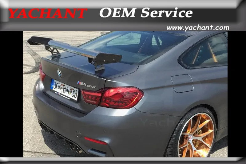 Стайлинг автомобиля спойлер для заднего багажника из углеродного волокна