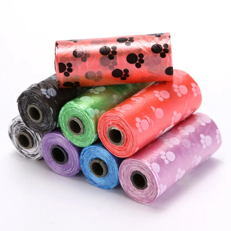 Pet Supplies Dog Poop Bags for Waste Refuse Cleanup 10-50Roll(15 Bag/ Roll)Puppy Cat Pooper Scooper Bag Rolls Outdoor Clean images - 6
