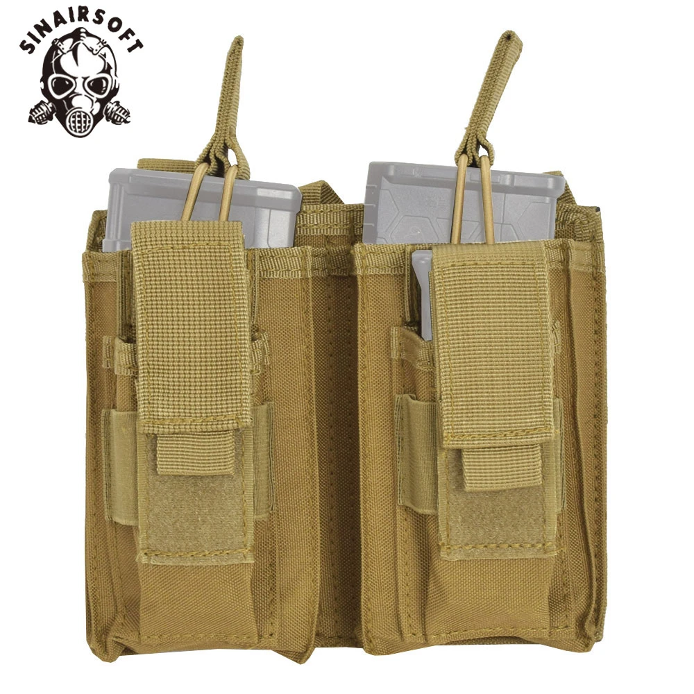 Тактический нейлоновый двойной мешочек для журналов 223/5.56 мм тактический жилет