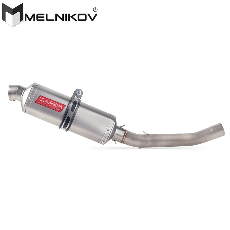 

Motorcycle Exhaust Muffler Escape Middle Link Mid Pipe Full System Slip On For Kawasaki Z750 Z 750 With DB Killer Exhaust
