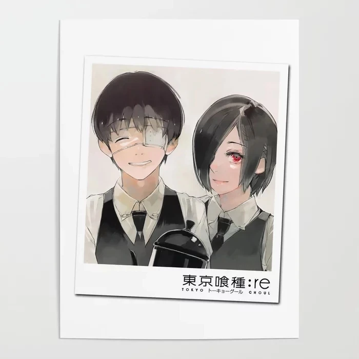 

Canvas Prints Anime Painting Wall Artwork Tokua Kaneki End Poster Modern For Living Room Home Tokyo Ghoul Decor Modular Pictures