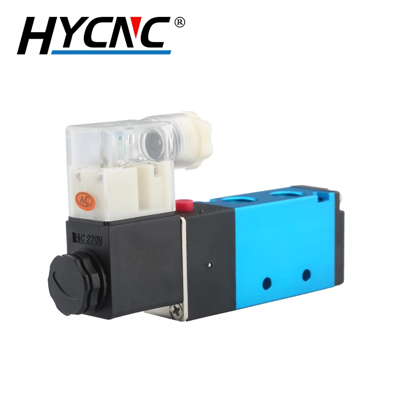 Соединитель Пневматического клапана 3 канальный 2 позиционный электромагнитный