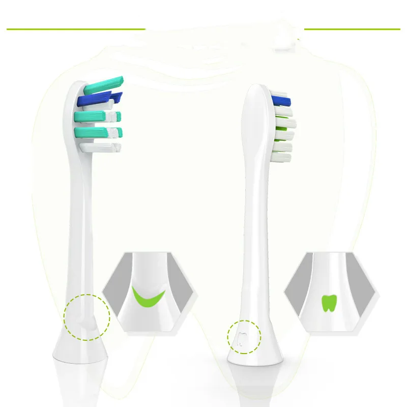 Сменные насадки для щетки Phillips Hx3 Hx6 Hx9 серии Электрическая зубная Щетка Sonicare
