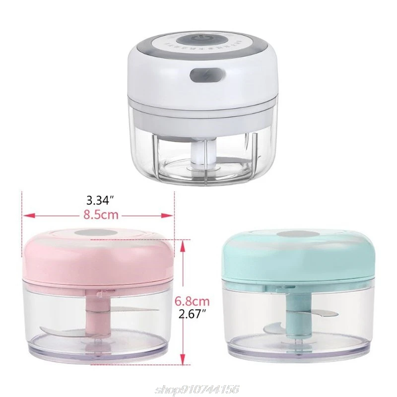 

Mini Manual Garlic Chopper Durable Hand Held Food Vegetable Fruit Dicers Safe Baby Food Salad Fits for ChoppingJ07 21 Dropship