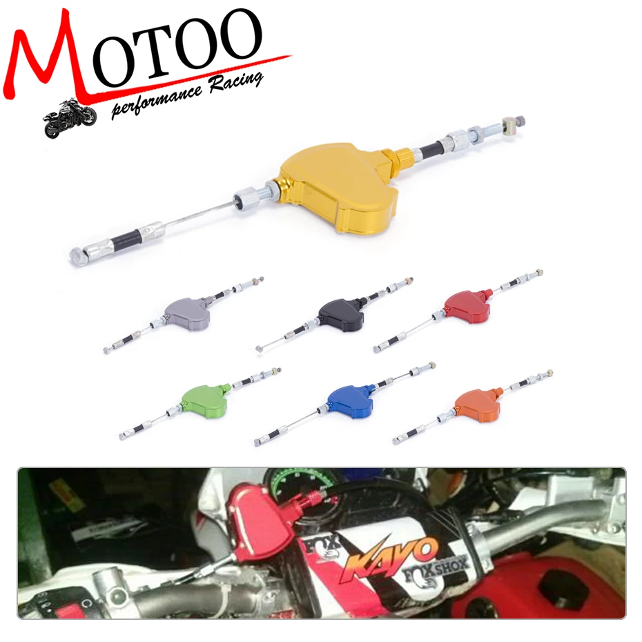 Моту для Honda Yamaha Suzuki Kawasaki Ducati Triumph CNC Универсальный трюк клатч легко тянет кабель