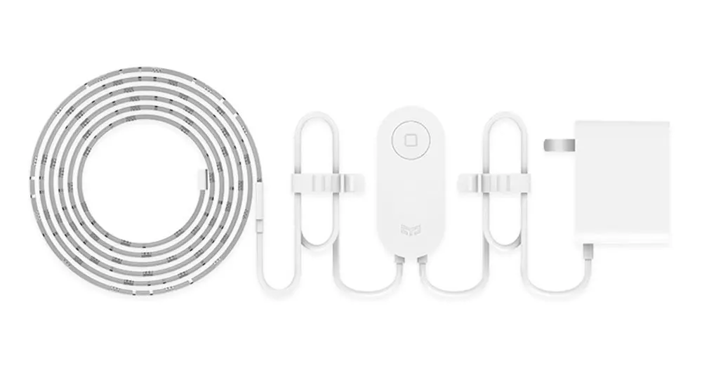 Xiaomi Yee светильник, умный светильник, Светодиодная лента, RGB, wifi, внутренние сцены, 16 миллионов цветов, гибкий, сделай сам, окружающий светильник, Контроль приложения