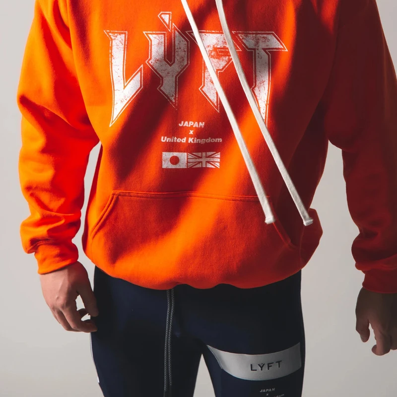 Мужские толстовки для спортзала JP & UK Толстовка фитнеса и бодибилдинга пуловер