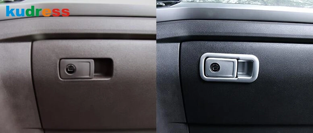 Для Volkswagen VW Teramont Atlas 2017 2018 2019 2020 2021 коробка для хранения перчаток из углеродного