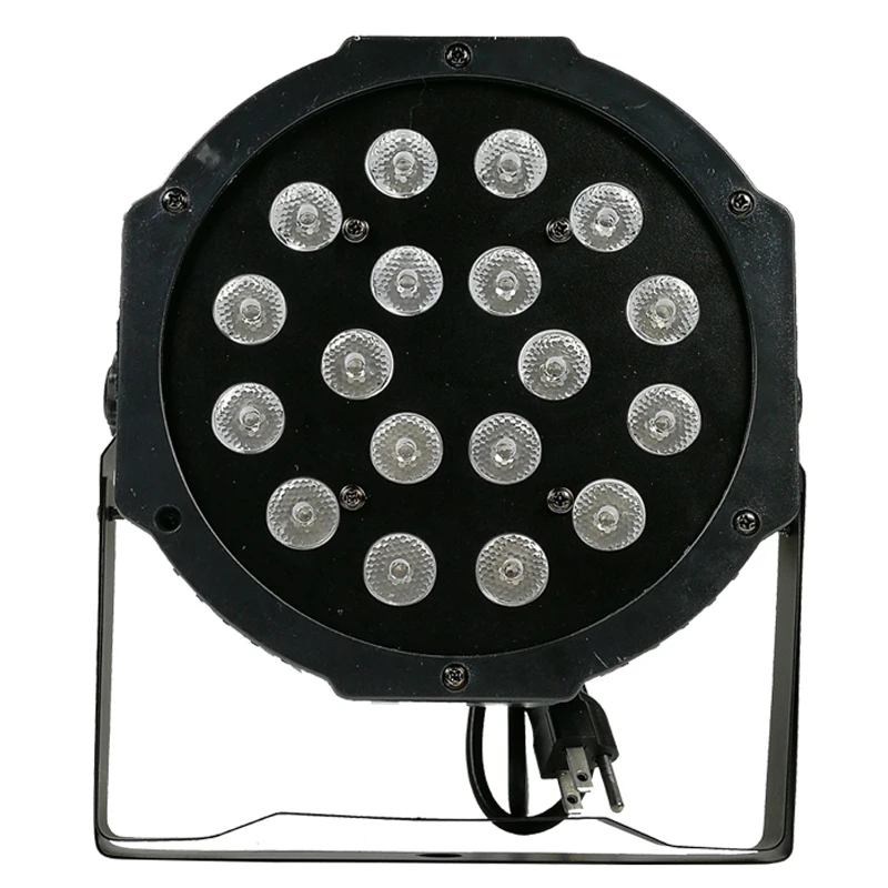 18x3 Вт Светодиодный светильник rgb dj par вечевечерние цветной s|led light rgb|led dmx512dj equipment |