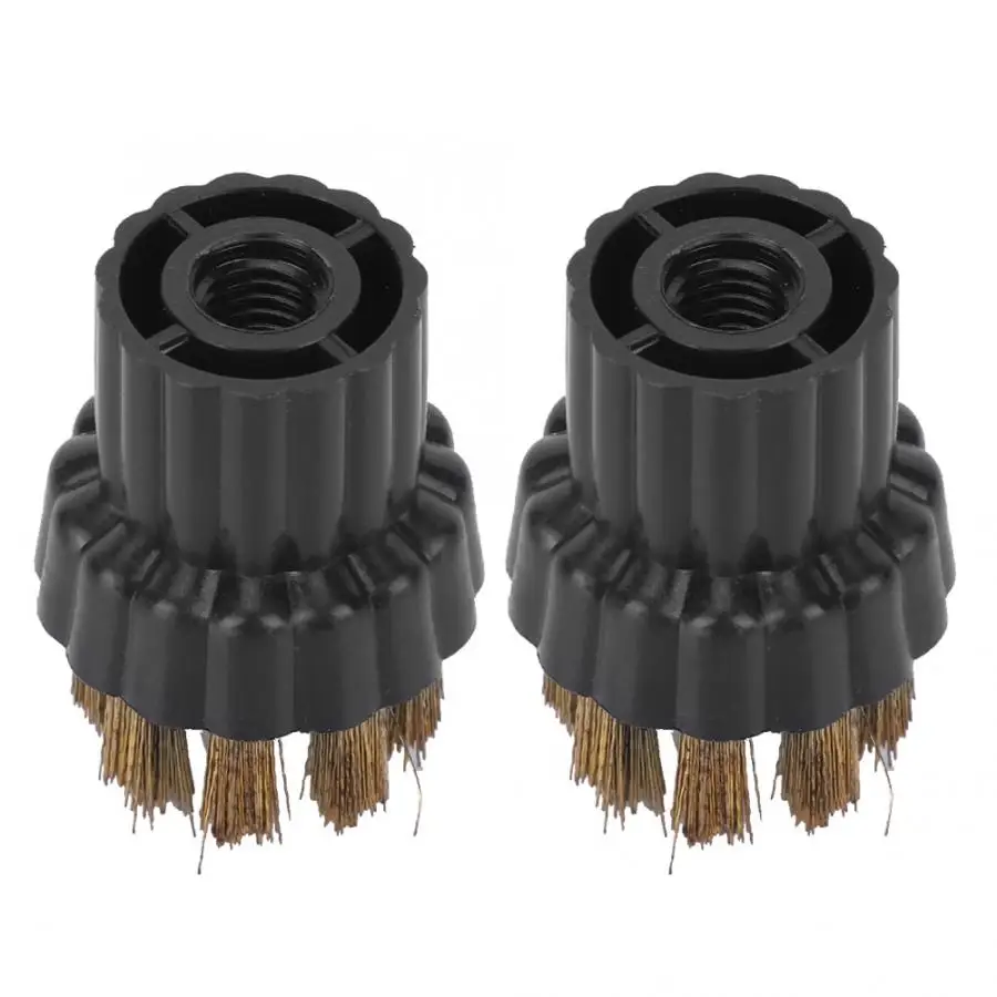 2 шт. латунная головка щетки запасные части Аксессуары подходит для паровой