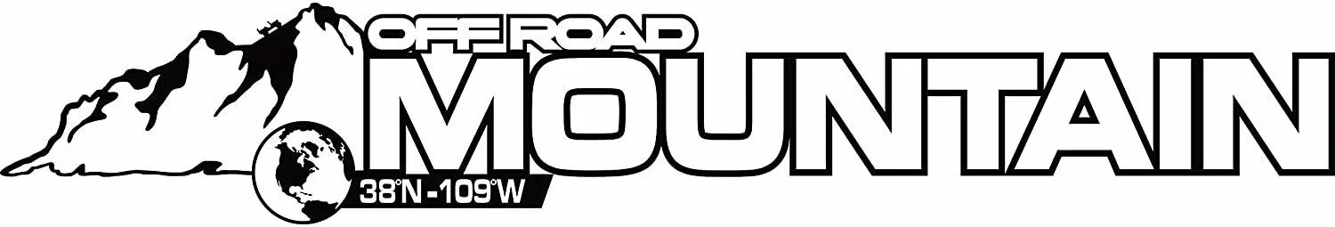

Decal set Off-Road Mountain Truck 2 pcs Vinyl Sticker Window Laptop graphics