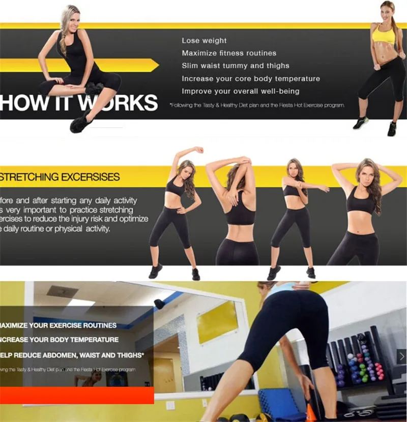 NINGMI Брюки для похудения термальные неопрен сауна пот леггинсы Талии Тренажер