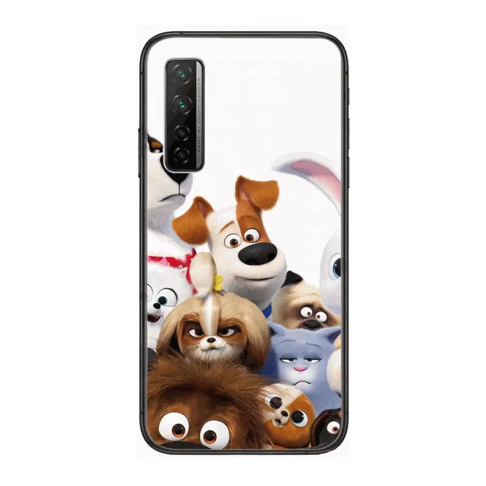 

Secret Life Of A Pet Design Phone Case For Huawei mate 40 30 10 20 40 8 9 Lite Z Pro Black Etui 3D Coque Painting Hoesjes 5g bl