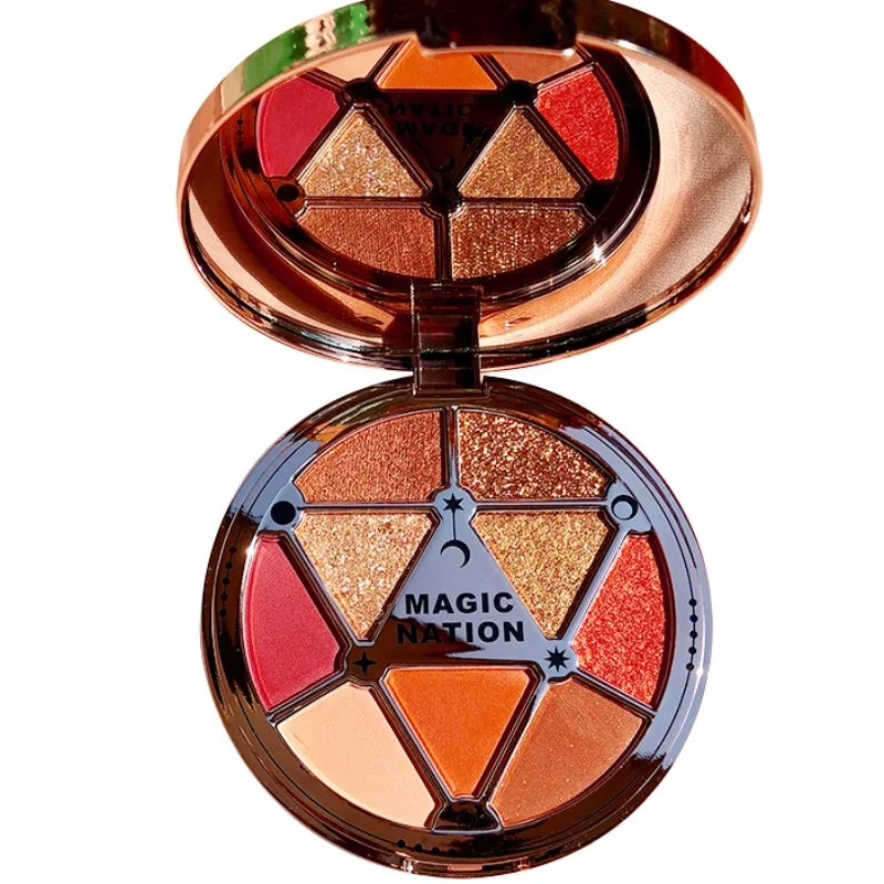 Тени для век 9 цветов стойкие водостойкие тени быстросохнущие матовые