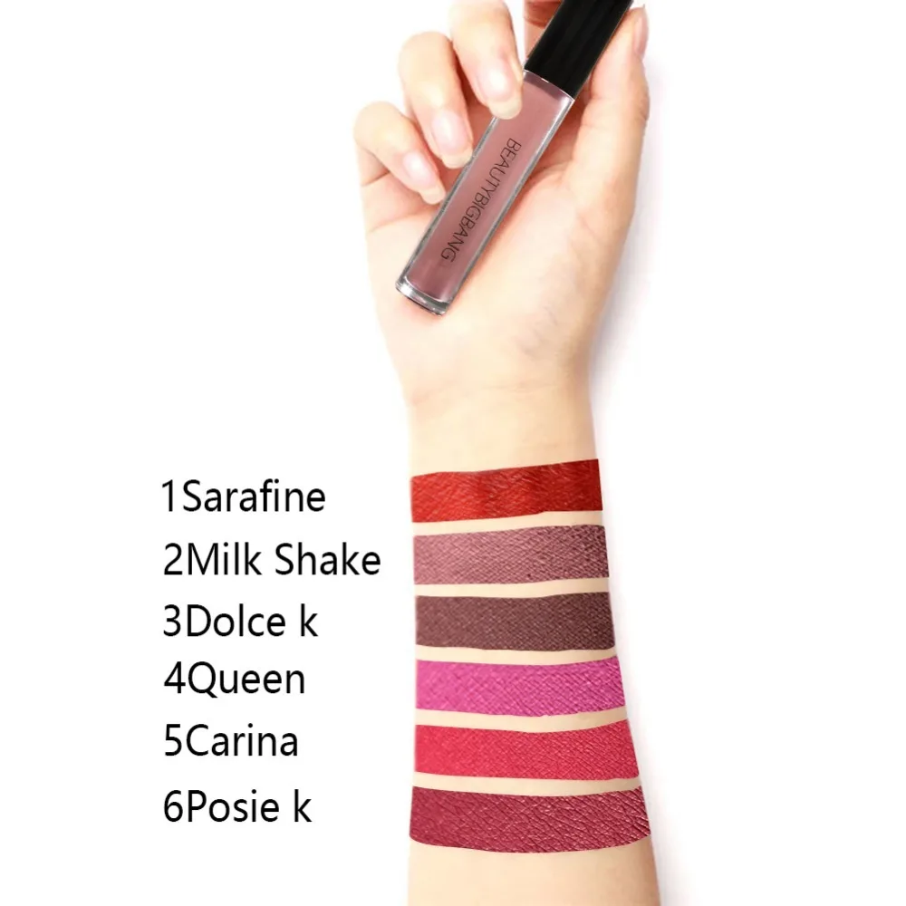 

12 Color Long Lasting Lip Gloss Matte Waterproof Lipgloss Lipstick for Women