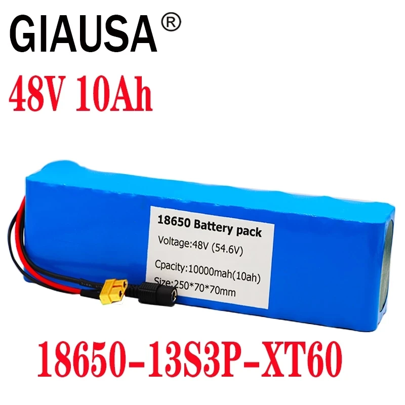 Аккумулятор GIAUSA для электровелосипеда 48 в 14 Ач 6 литий-ионный аккумулятор
