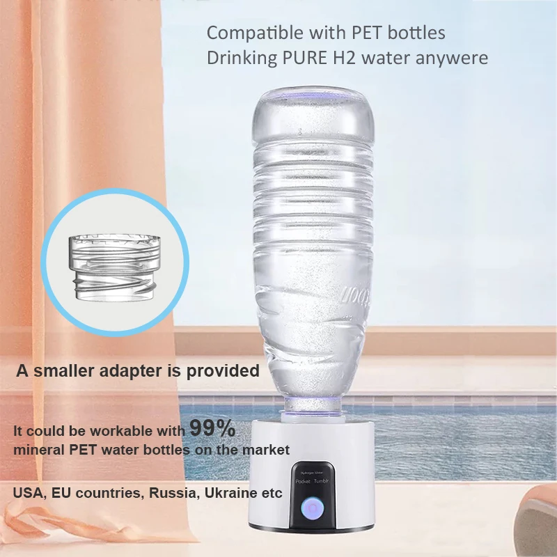 Генератор водородной бутылки для воды SPE PEM DuPont N117 ионизатор высокой H2 фляга