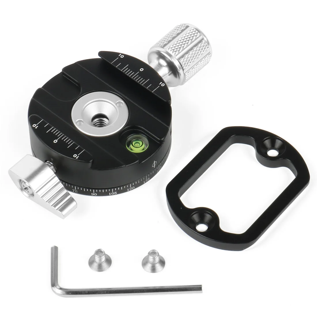 Алюминиевый сплав вращение на 360 градусов Штатив панорамная основа головка зажим