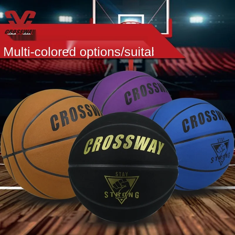

Баскетбольный мяч CROSSWAY No. 7 замшевый, для взрослых, для тренировок в помещении и на улице, износостойкий, нескользящий