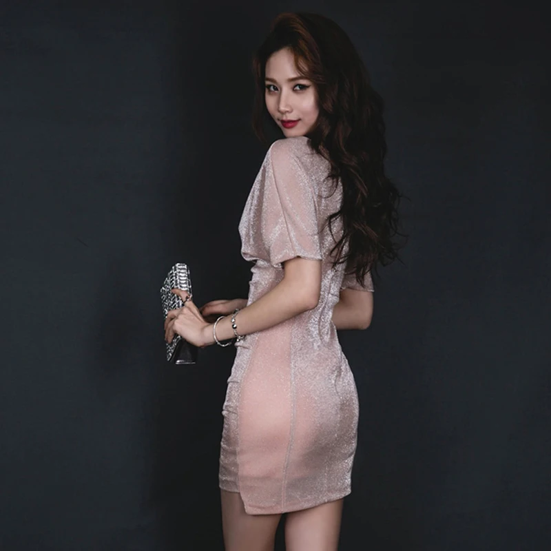 

2021summer sexy women dress one word neck Strapless new Korean fashion thin temperament style for Celebrities tight mini dresses
