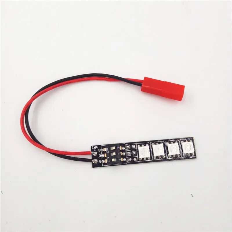 Таро RGB 5050 Светодиодный светильник 5 в 12 В 16 7 цветов переключатель модуль JST разъем