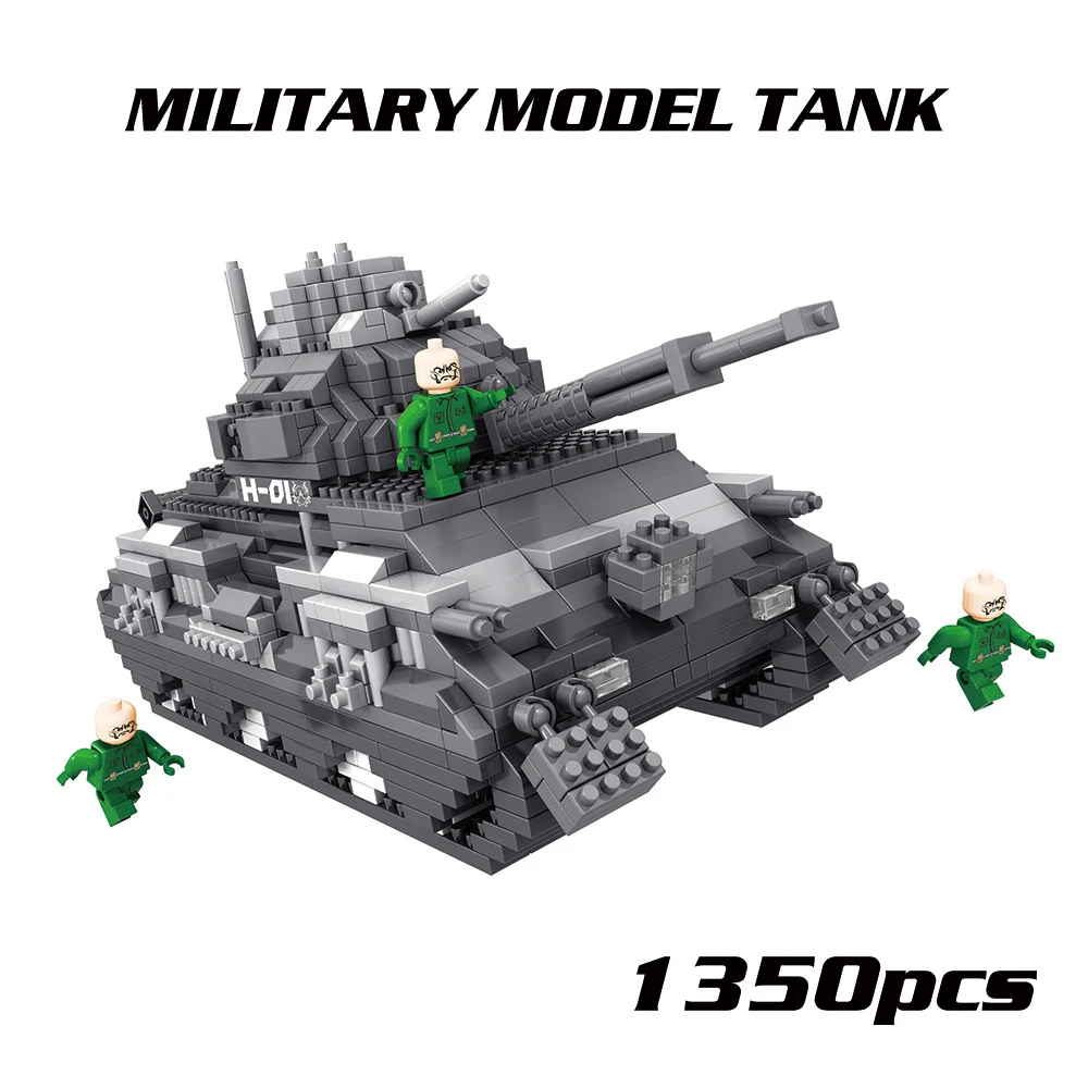 1680 шт 9910 2 военная модель танка атомной/авианосец строительные блоки комплект для