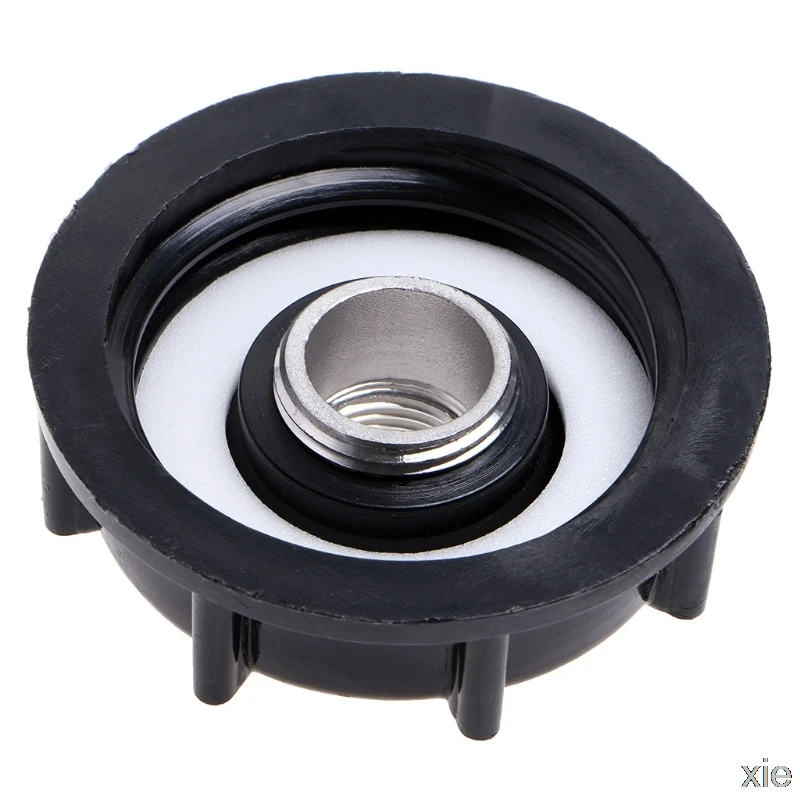 

275-330 Gallon IBC Tote Tank Drain Adapter Garden Hose 2" Female To 1/2" Female