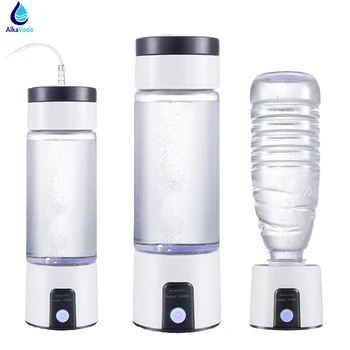 Portable Hydrogen Water Bottle Filter Ionizer Generator Maker Energy H2 Cup Healthy Alkaline Bottle Electrolysis Drink Hydrogen