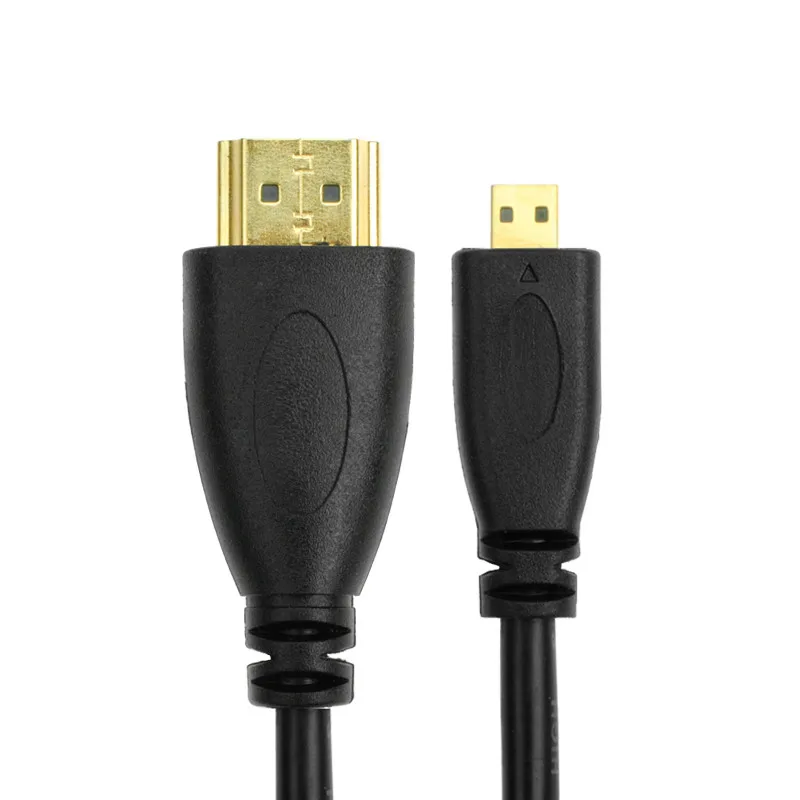 Камера Male-Male Tablet HDTV Phone GoPro XBOX PS3 Micro HDMI-совместимая с HD-кабелем позолоченная 0 5 м 1 2 |