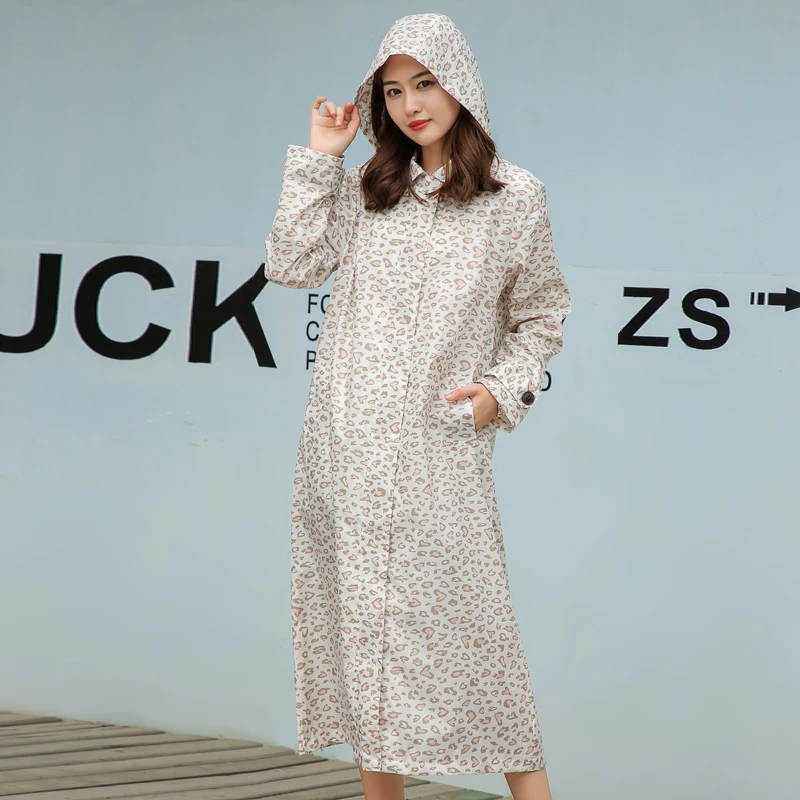 Длинный непромокаемый плащ для женщин женский плащ-светильник с капюшоном | Дом и