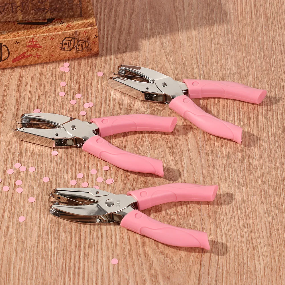 1 5/3/6 мм Сердце Круг Форма металлический Дырокол из джинсовой ткани с низким