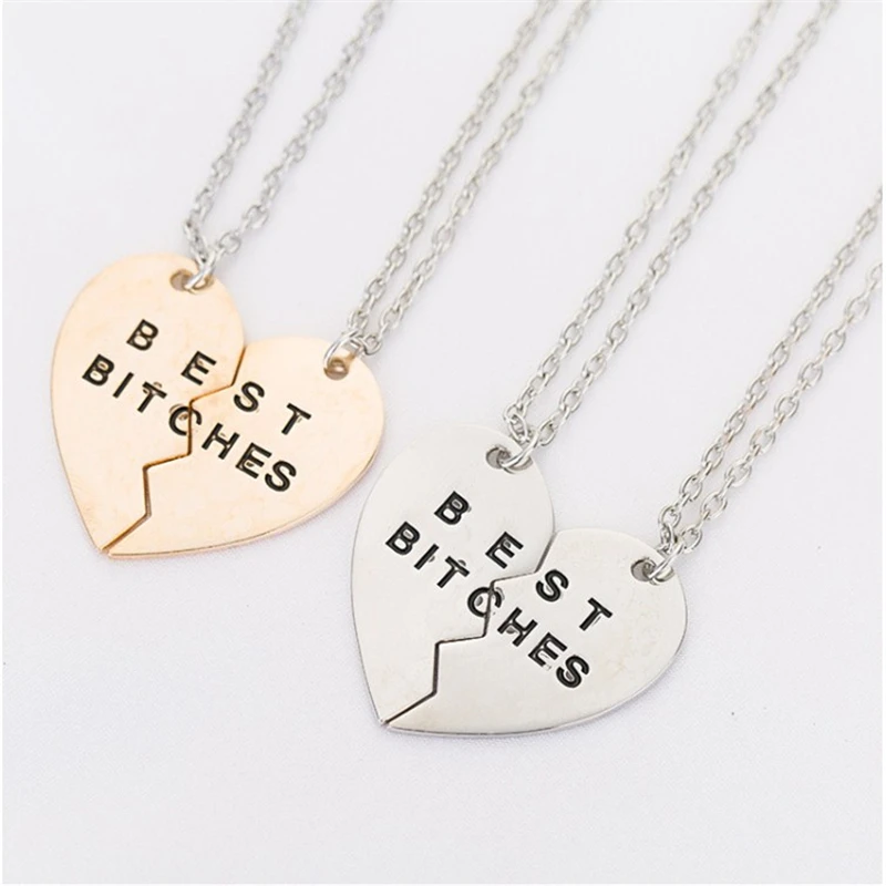 Комплект брелоков с кулоном Женский комплект из 2 предметов ожерелье прострочкой