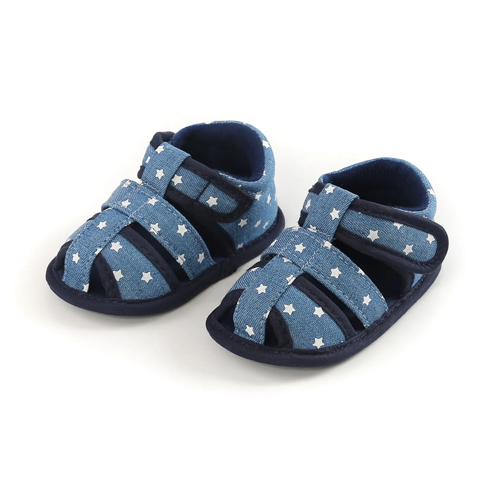 Summer Baby Boys Footwear Infant Newborn Kids Anti-slip Sole Crib Shoes Soft Breathable Beach Sneakers 0-18M |