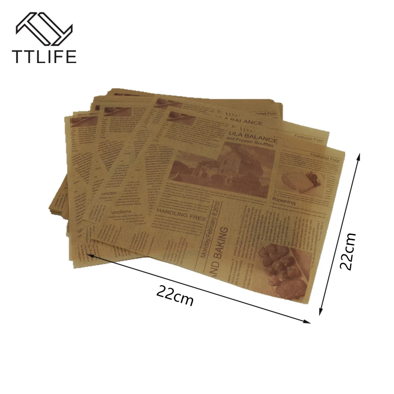 Литературная бумага для выпечки маслонепроницаемая чая ресторана хлеба