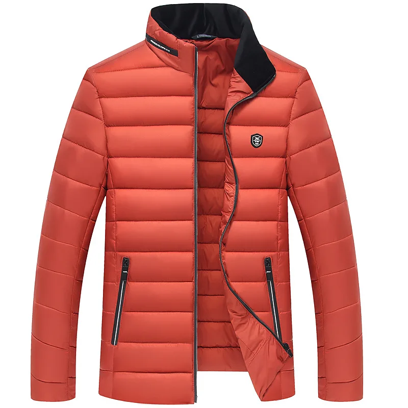 Лидер продаж новинка Зимний пуховик для мужчин высокое качество толстый теплый