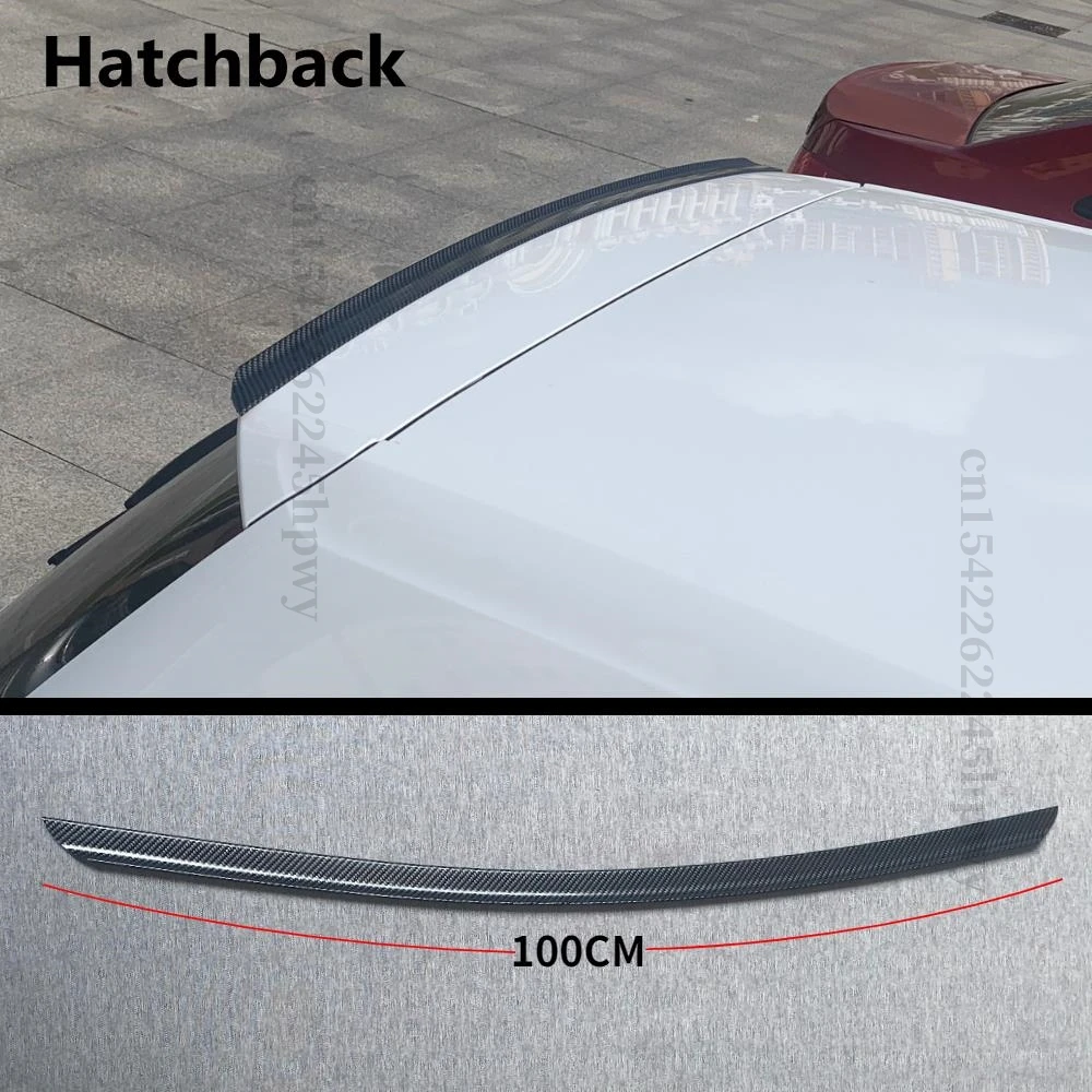 Универсальный автомобильный спойлер для седана хэтчбека Задняя Крышка