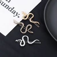 punk snake hairpins for women geometric animals hairpins hair clips party headpiece hairgrips hair accessories